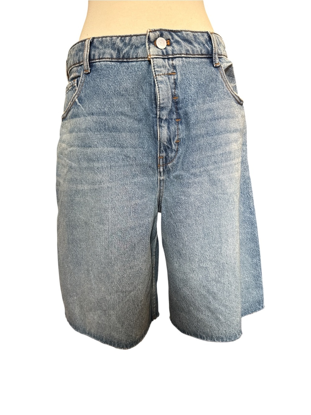 Pilcro Light Blue Jean Shorts